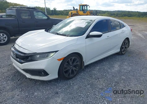 2019 Honda Civic Sport from USA, damaged, VIN 2HGFC2F82KH576151
